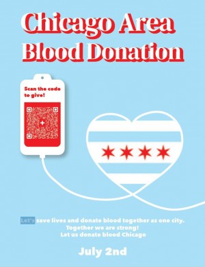NHNE Flyer for July 2nd Blood Drive
