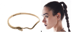 Empty Town Snake BangleEmpty Town Snake Clip Earring