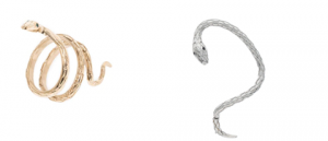 Empty Town-Snake Snake RingEmpty Town-Snake Snake Clip Earring