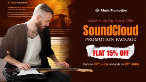 World Music Day Special 15% Discount on Soundcloud Promotion Packages