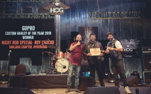 Roy Chacko, Winner of Custom Bike - Year 2019