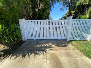 Vinyl Rolling Gates Pro Vinyl Fencing 10