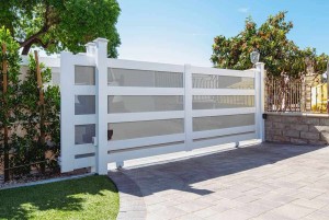Vinyl Rolling Gates Pro Vinyl Fencing 2