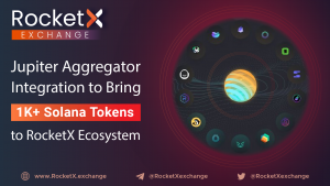 RocketX Exchange Integrates Jupiter Agg. on Solana Chain