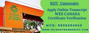 kiit university transcript