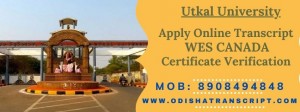 utkal university transcript