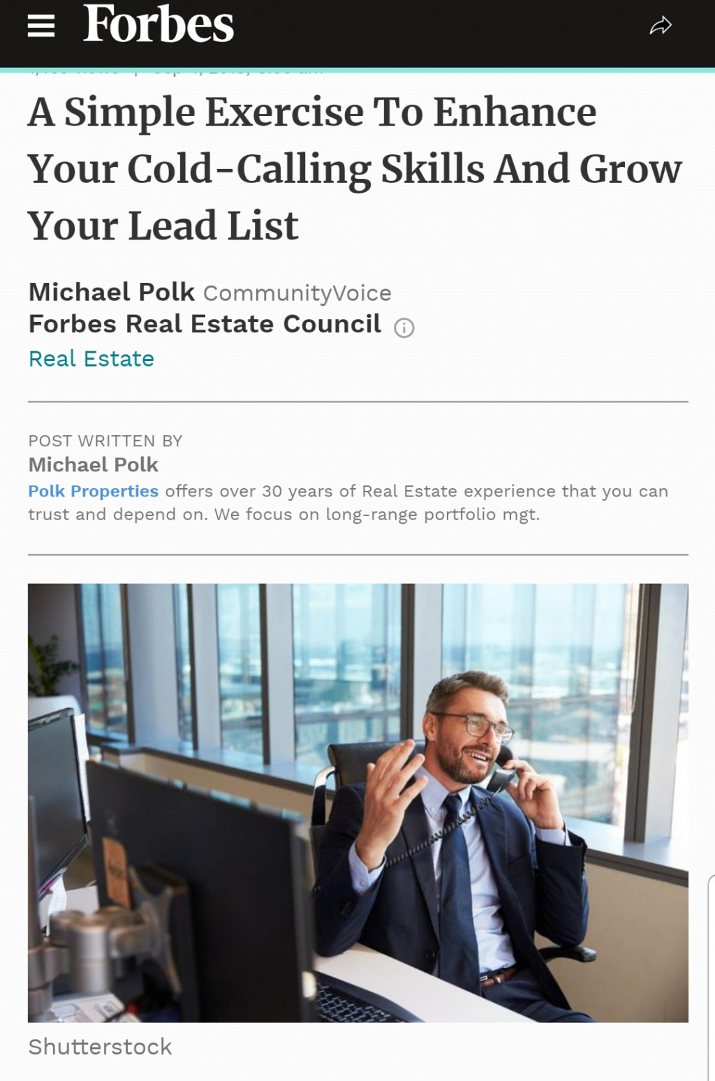 Forbes Article Landing Forbes Article Landing