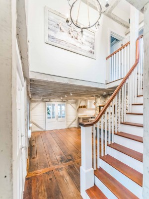The All New 1812 Modern Farmhouse Restored Stairs