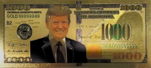 gold trump bucks
