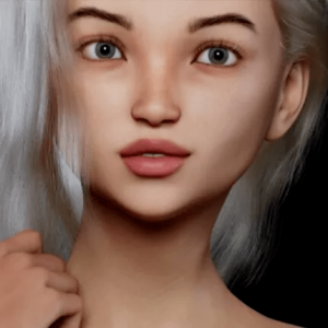 3D Girl Character