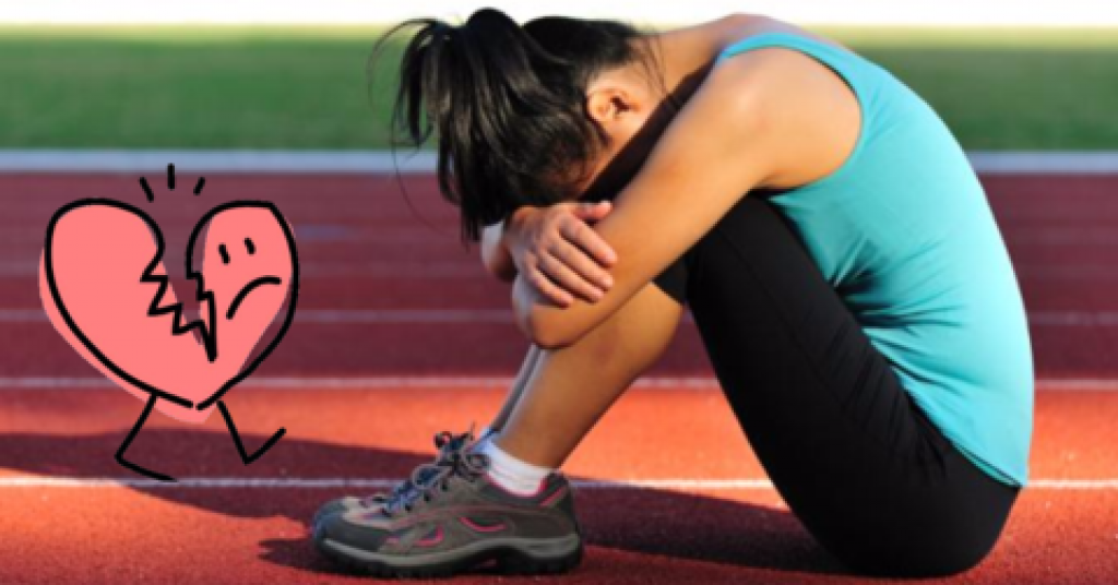 Running can heal a broken heart Running can heal a broken heart