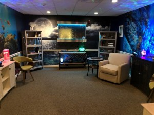 Ribbon cutting ceremony officially launches new innovative room at memory care community.