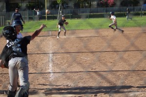 Luke throwing at catcher 7 7 22