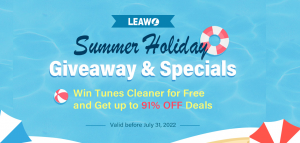 2022 Leawo Summer holiday sales promotion