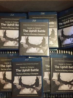 The documentary feature  Karate in Ontario: THE UPHILL BATTLE ‘THE COST OF RAISING A CHAMPION’