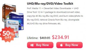 50 OFF UHD Blu ray DVD Video Toolkit