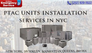 PTAC Units Installation services in NYC