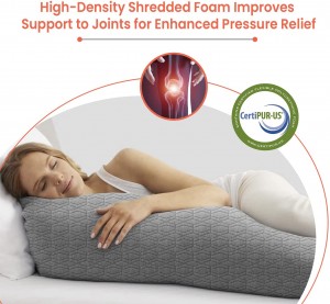 pressure relief body pillow
