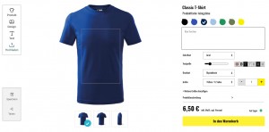 shopware product configurator by webiprog