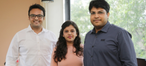 Left to right: Varun Shah, Dr. Rupal Agarwal, Nikhil Agarwal
