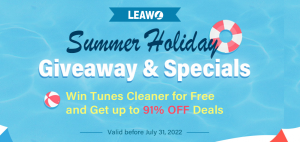 leawo 2022 summer holiday promo