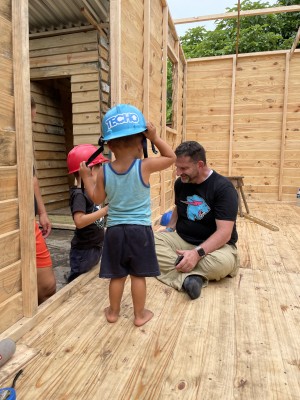 Bonding with the kids