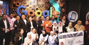 #CikguJuaraDigital, participants of the event at Google Malaysia office