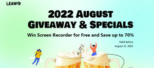 leawo 2022 august promotion