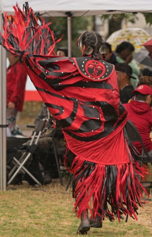 Kiri Geen at Pow Wow by photographer Christi La Liberte