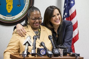 Kym Worthy with Mariska Hargitay