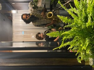 Tavin and Kai Playing at Wedlocks