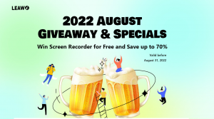 2022 Leawo August sales promotion
