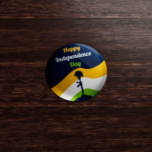 Soldier Metal Badge For Independence Day