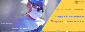 3rd International Conference on Surgery and Anaesthesia