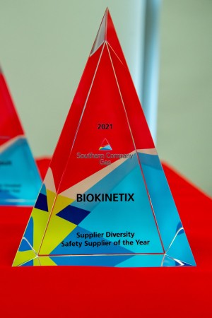 BIOKINETIX Receives the 2021 Southern Company Safety Supplier of the Year Award