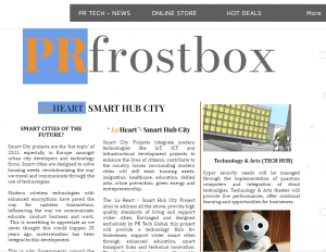 FROST BOX PRESS - Innovative Technology Focused Film & News Company