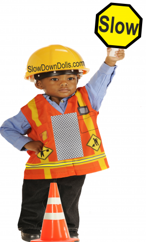 Slow Down Doll Construction Cory