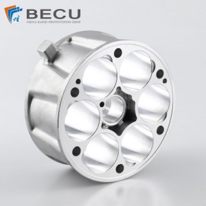 5 Axis Milling Machining Car Tail Light Housing 4