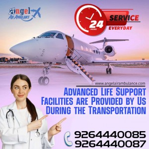 Angel Air Ambulance Service in Patna Provides ICU Facilities for Shifting Critical Patients
