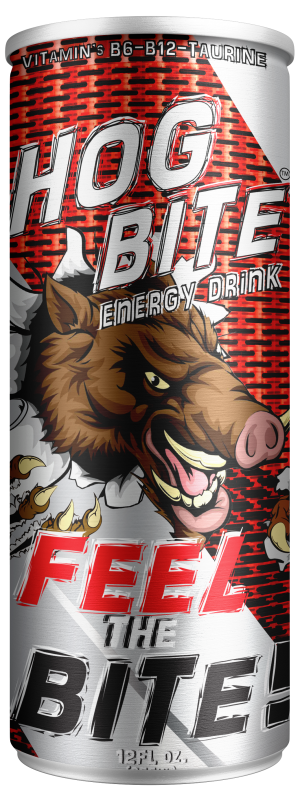HOG BITE Energy Drink 12oz Original