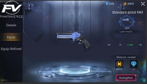 FantaVerse Equipment