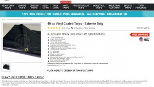 super heavy duty tarps