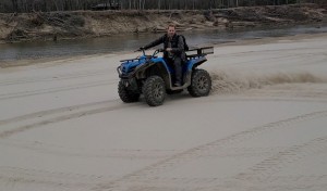 Jason on quad