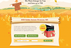 Leawo Golden Autumn Promotion