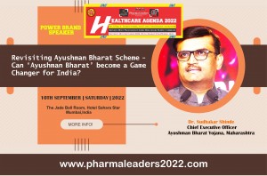 Dr. Sudhakar Shinde, CEO,Ayushman Bharat Yojana, Maharashtra