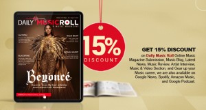 15% discount on Daily Music Roll
