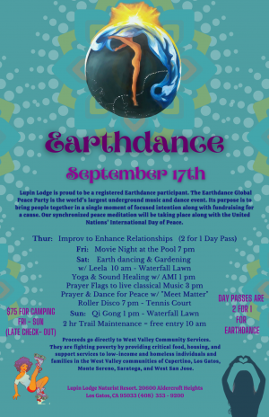 Earthdance Los Gatos Prayer for Peace Event 
