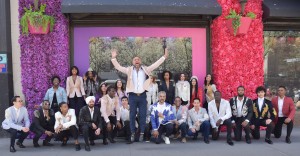 Elie Balleh Fashion show Times square