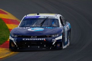 Carnomaly-sponsored Kaulig Racing NASCAR on the track 