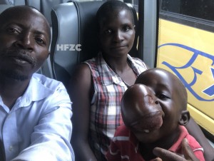 Simbarashe and mother